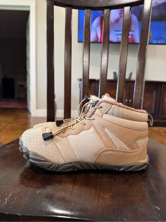 HFX Other - HF Tan Lightweight Mid-Top Outdoor Boots with Easy-Pull Lacing